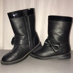 Toddler Black Boots